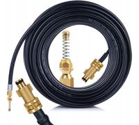 High Pressure Pipe 10m - Brass Spring Nozzle | 200bar | for Exhaust