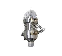 High-Pressure Pipe Cleaning Spinnig Nozzles Sewer Cleaning Root Cutters Chain Rotating Scraper Nozzles(300LPM)