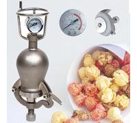 High Pressure Popcorn Maker, Chinese Puffed Rice Maker Mi-Ni Machine, for Hand Popcorn Cannon(400ML)