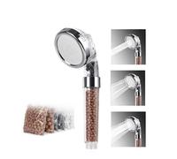 High Pressure Providing Shower Head Water Saving with Filtration Mineral Beads Removing Chlorine