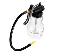 High Pressure Pump Oiler,250ml,Long Nozzle,Lever Handle,Universal | Plastic body,oil/abrasion/impact resistant,PEI pot,high strength,transparent,new seal,fast oiling
