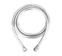 High Pressure PVC Shower Hose for Handheld Shower Head Silver 150-200cm Adjustable Length Bath Accessory for Enhanced Water Flow and Flexibility