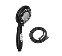 High-Pressure Rain Shower Head Set with Hose & On/Off Switch - 5 Modes Bathroom Shower Nozzle Kit for Ultimate Spa Experience Easy Installation