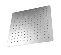 High Pressure Rain Shower Rain Shower Head 8 Inch Slim 304 Stainless Steel Corrosion Resistant (Square)