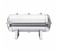 High Pressure Reservoir Air Tank Kit, with Safety Valves & Pressure Gauges, for Aerospace/Laboratory/Auto Repair Industry/Printing Industry(40L/10.6Gal (Style A))