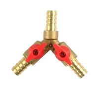 High Pressure Resistant Recyclable Y Type Valves Fitting Hose Adapter for Efficient Liquid Diversions in Vehicle Engines Recyclable Copper Hose Joint