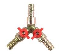 High Pressure Resistant Recyclable Y Type Valves Fitting Hose Adapter for Efficient Liquid Diversions in Vehicle Engines Recyclable Copper Hose Joint