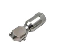 High Pressure Rotating Spray Ball Washer Nozzle, Stainless Steel Rotary Cleaning Spray Nozzle 1pc(1inch)