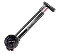 High Pressure Shock Pump - 400 Psi for Front Fork and Rear Bicycle Suspension Air Shocks-Bike Shock Pump with No-Loss Schrader Valve
