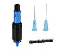 High Pressure Shock Pump Tool 700 PSI Aluminum Aluminum Alloy Rear Shock Pump 9g Lightweight Bike Maintenance Tool for FOX CCDB X-FUSION Compact Shock Inflator 5.8cm Portable Design Precision Air Pump