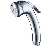 High Pressure Shower Head 1/2" Thread Chrome Trigger Handheld Shower Head with On/Off for Baths, Boats, Caravans, Motorhome, Hair Salons