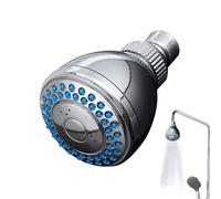 High Pressure Shower Head and Hose,Modes Water Saving Bathing for Adults Children Pets Home and Gym Use Adjustable Rain Showerhead with Small Silicone Nozzles
