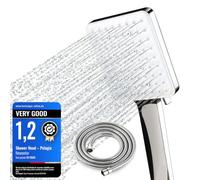 High Pressure Shower Head and Hose Set[TESTSIEGER], Shower Head with 6 Mode