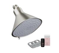 High Pressure Shower Head Filter for Hard Water - Shower Filter to Remove Impurities for Healthier Scalp, Skin & Hair - Support Hair Growth & Minimize Breakage - Nickel