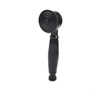 High Pressure Shower Head Handheld with Filter - 3 Mode Water Saving Bathroom Spray for Hard Low Pressure - Brass Replacement(Black)