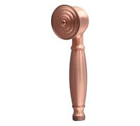 High Pressure Shower Head Handheld with Filter - 3 Mode Water Saving Bathroom Spray for Hard Low Pressure - Brass Replacement(Red Bronze)