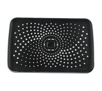 High Pressure Shower Head, Large Panel Rainfall Ceiling Mount Showerhead, Supercharged Bathroom Single Head Top Spray Chrome(Silver)