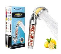 High Pressure Shower Head, Vitamin C Filter Shower Head, Water Saving Handheld Head Shower Chlorine & Fluoride Filter Helps Dry Skin & Hair Loss