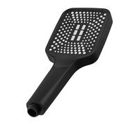 High Pressure Shower Head with 3 Function Modes Pulse Rainfall Mixed and On Off Switch for Tailored Shower Experience at Home (Black)