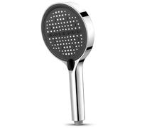 High Pressure Shower Head with 8 Spray Modes, Powerful Chrome Handheld Showerhead, Large Face Power Wash for Bathroom, Universal G1/2 Hand Held