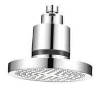 High Pressure Shower Head with Hard Water Filter - Advanced Purification System for Soft Water Chlorine Removal Round Spray Enhances Skin & Hair Health Wide Coverage Showerhead