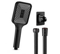 High Pressure Shower Set, 1.5m Hose& Holder, 3 Spray Modes Handheld Shower