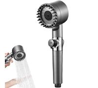 High Pressure Showerhead - 3 Mode Handheld Spray, Powerful Water, Built-in Filter | Refreshing Bath Experience for Home Bathrooms, Hotels, Spa, Fitness Centers, Daily Cleaning, Relaxing Shower