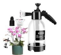 High Pressure Spray Can - 2L Garden Manual Sprayer, Adjustable Nozzle, Durable Pressure Bottle | Car Wash Plant Irrigation Fertilization Cleaning Domes