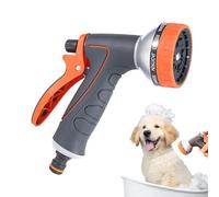 High-Pressure Spray Nozzle - Watering Tool for Backyard Gardening | Adjustable Pattern, Garden Sprinkler Head for Patio Maintenance, Greenhouse Plant Care, Versatile Pathway Cleaning Attachment