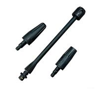 High Pressure Spray Wand, 45cm Extension Rod, Adjustable Turbo Nozzle, Efficient Dirt Removal, Wear-Resistant Plastic, for Garden Patio Vehicle Cleaning