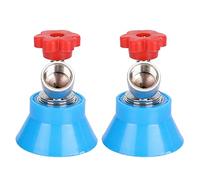High Pressure Sprayer Nozzle Agricultural Water Sprayer Nozzle Adjustable Alloy Atomizing Sprinkler for Garden Lawn Greenhouse Durable Proof G3/8 Thread 2PCS