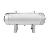 High Pressure Stainless Steel Air Reservoir Tank 10L Horizontal Mirror 5-Port