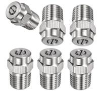 High Pressure Stainless Steel Spray Tip, 5 PCS Tool Daily Pressure Washer Nozzle Tips, Replacement for Surface Cleaner(40°,1.514mm(0.060in))