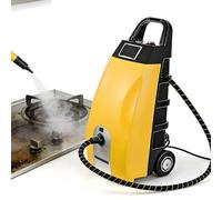 High Pressure Steam Cleaner 2500W, 3.5L Tank, Fast Warm Up, High Temperature Sterilization for Grill, Tile, Driveway, Car Engine Cleaning - Multi-use Power Washer