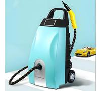 High Pressure Steam Cleaner 2500W, 3.5L Tank, Fast Warm Up, High Temperature Sterilization for Grill, Tile, Driveway, Car Engine Cleaning - Multi-use Power Washer