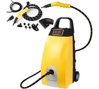 High Pressure Steam Cleaner 2500W - Multi-Purpose with 6 Accessories, 3.5L Capacity, Fast Heat Up in 15 Seconds, Continuous Steam for Home, Car, and Appliances