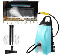 High-Pressure Steam Cleaner, 3000W Multi-Use Washer with Continuous Steam, 40-sec Heat-Up, and 6 Accessories for Home, Car, and AC Cleaning