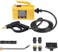 High Pressure Steam Cleaner - Portable Handheld Pressurized Cleaning System for Deep Cleaning, Stain Removal, and Sanitizing (220v, Commercial Use)