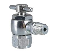 High Pressure Strut Coupler, Aircraft Tool Supply Schrader, No Loss Air Chuck for Shock Inflation 1/8 NPT Fitting, AV556 Shrader Valve Tool