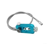 High Pressure Test Valve, Filling Adapter with 36 Inch Hose,5000 PSI for Diving Gas Cylinder Leak Detection(Blue)