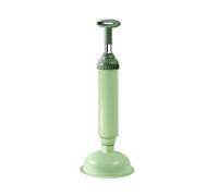 High Pressure Toilet Plunger with Strong Suction Power - Drain Cleaner Tool for Bathroom Sink Shower and Sewer Clogs (Green)(Nordic Green)