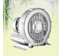 High-Pressure Vortex Ring Blower - 0.33-0.74HP Industrial Vacuum Pump for Blowing and Suction(1100W/1.49HP)