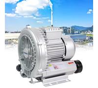 High-Pressure Vortex Ring Blower for Air Blowing or Suction, Efficient Single Phase Centrifugal Blower with Regenerative Technology, Ideal for Industrial Applications