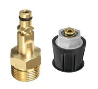 High Pressure Washer Adapter for Karcher K2 K3 K4 K5 K6 K7 Series, Hose Pipe Fittings, Brass M22 Washer Gun Hose Pipe Convert Tool(M22 14MM Fitting Hose Connector)