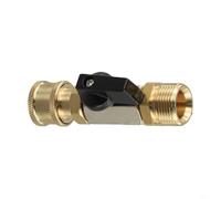 High Pressure Washer Adapter with 5 Quick-Connect Nozzles, Brass Swivel Coupler for Water Pistol and Hose, 360 Degree Rotation to Eliminate Twisting, Compatible with Most Pressure Washer Machines,A
