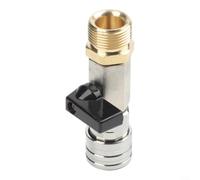 High Pressure Washer Ball Valve Kit 4500 PSI Switch with 1/4 Fast Connect for Nozzle Tools(M22 14mm)