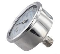 High Pressure Washer Gauge 0-6000 PSI for m14 Quick Connector Liquid Filled for Accurate Water Pressure Test(0-10000PSI)
