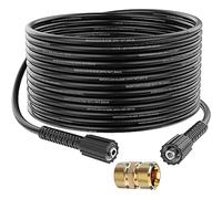 High Pressure Washer Hose Jet Wash Extension Hose, 10M 33' 1600PSI M22 Female Thread Power Wash Replacement Hose with M22 Male Thread Connector Compatible with Karcher Standard M22-14 Connection