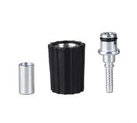High Pressure Washer Hose Repair Kit Featuring Three Precision Engineered Fittings for Reliable Seal Under Continuous 3000 PSI Operation (15mm)