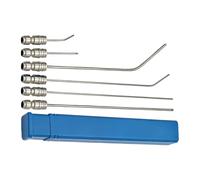 High Pressure Washer Needle Tip - 6 Quick Connect Steel Tips - for Pressure Washer | Gutter Rain Gutter Ground Undersink Concrete Car Garden